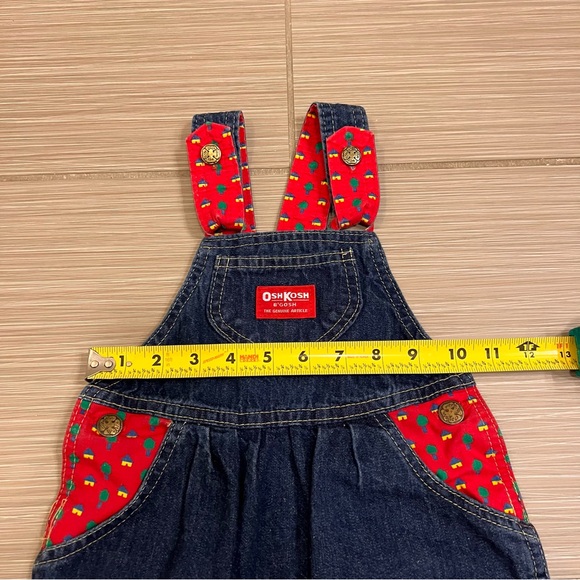 OshKosh B'Gosh Denim Overall Dress vintage retro 1980s 80s - Picture 10 of 11